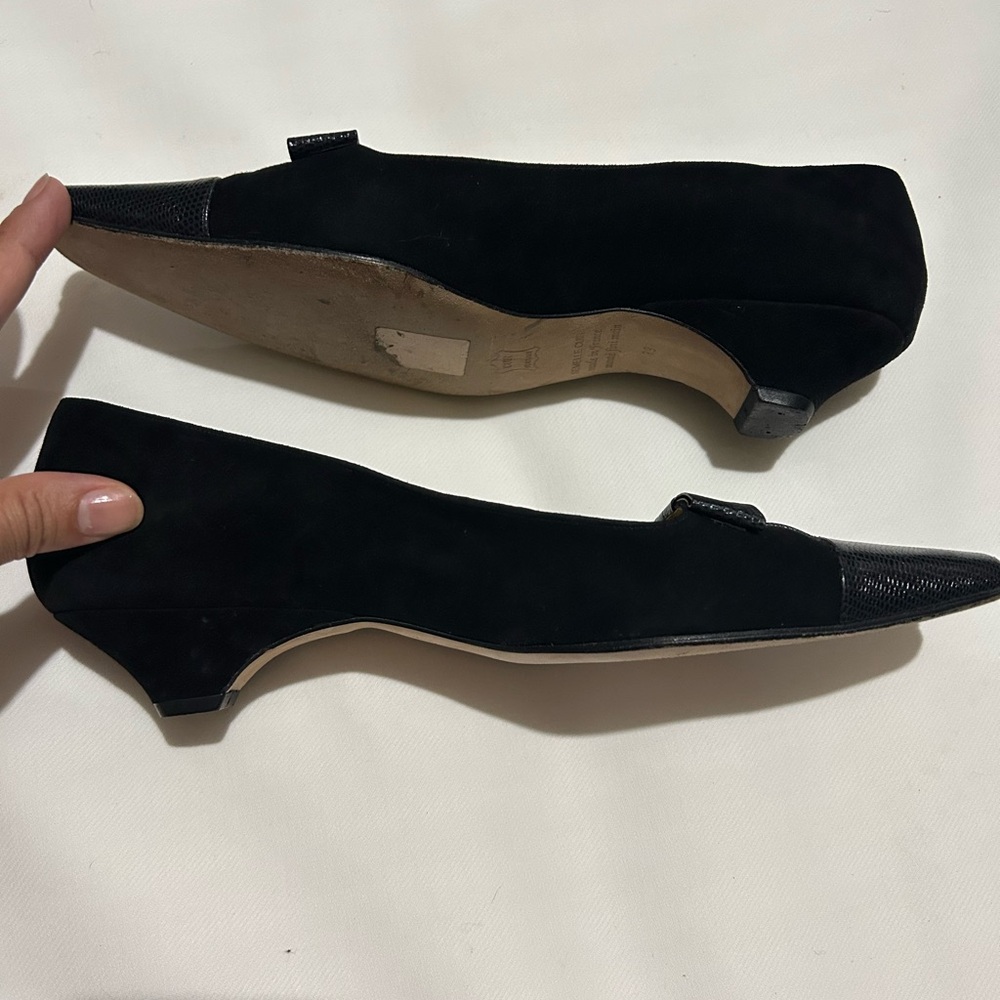 Susan van der Linde square toe flats - Picture 8 of 12